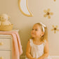Rattan Moon Wall Mirror – Boho Space & Mystical Kids Room Decor