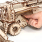 GH800 Grain Harvester — Mechanical Wooden Model, 864 Pieces