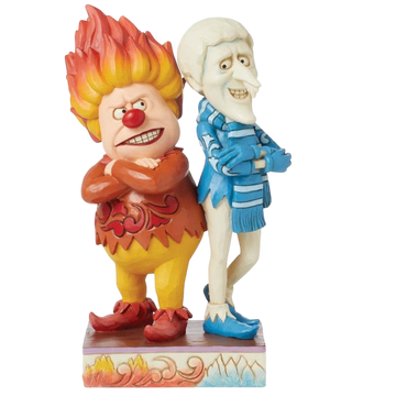 Heat Miser And Snow Miser Figurine - "Polar Opposites"