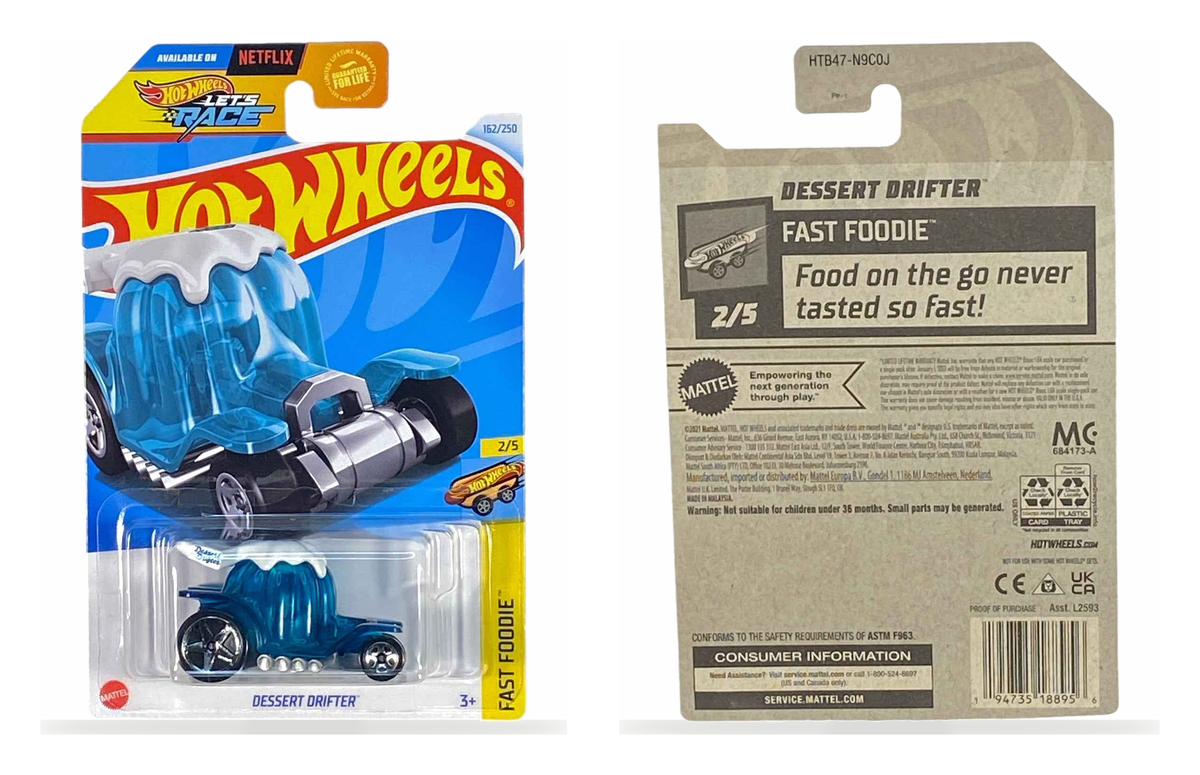 Hot Wheels Dessert Drifter | Fast Foodie Series 2/5