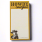 Howdy Cowgirl Notepad