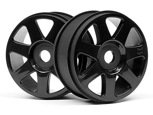 HPI Racing V7 1/8 Wheels Black 42x83mm (2pcs)