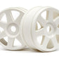 HPI Racing V7 1/8 Buggy Wheels White 42x83mm (2-Pack)