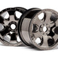 HPI Racing Warlock Wheels Black Chrome 83x56mm for Savage X (2pcs)
