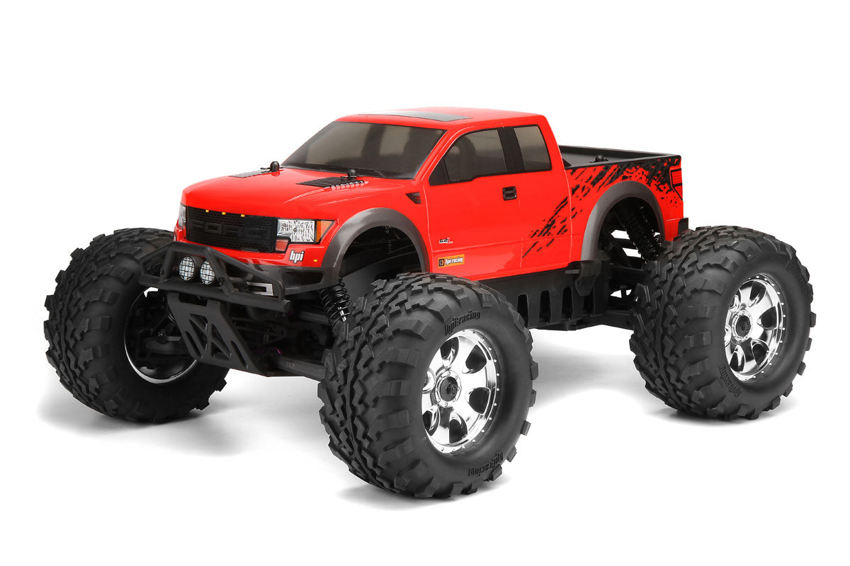 HPI Racing Ford F-150 SVT Raptor Clear Body Shell – Savage X Monster Truck