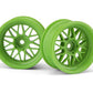 HPI Racing HRE C90 Wheel Green 26mm 6mm Offset (2pcs) – 1/10 Touring