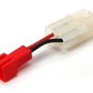 HPI Racing Tamiya Plug to Mini Plug Connector – Micro RS4 Battery Adapter