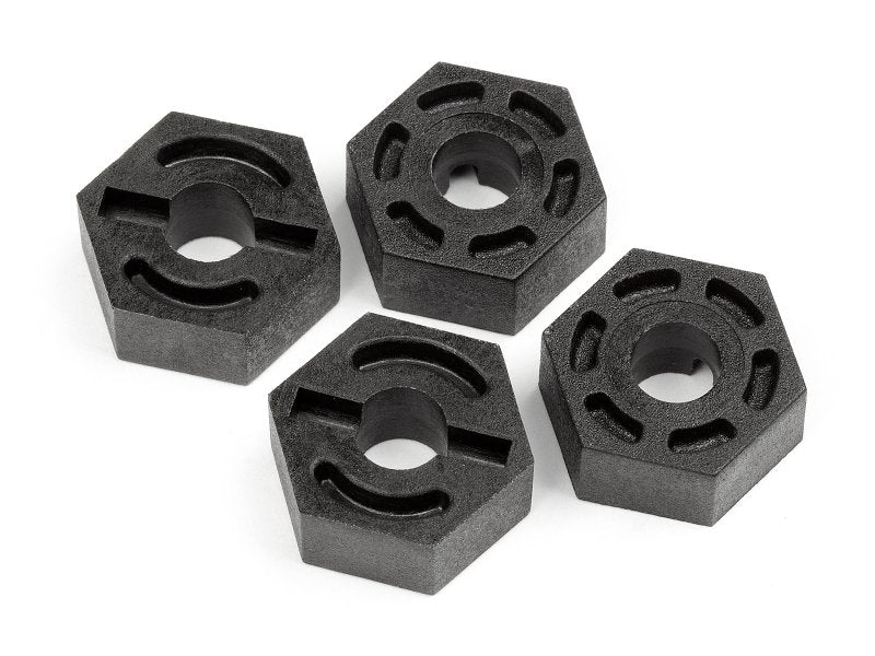 HPI Racing 12mm Wheel Hex Hub Set (4pcs) – Replacement Hubs for WR8