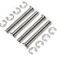 HPI Racing 3x24.5mm Suspension Shaft Set (4pcs) – Replacement Hinge Pins for WR8