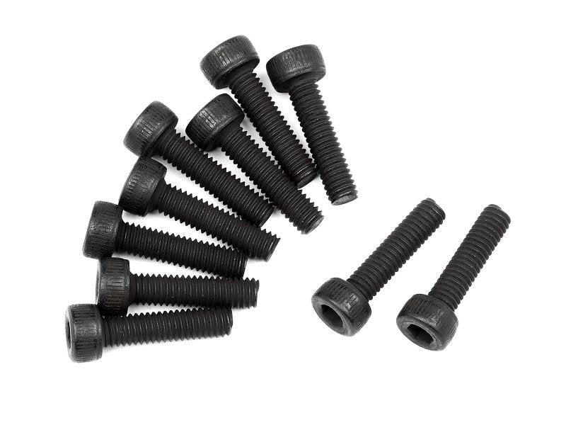 HPI Racing M2.5x10mm Cap Head Hex Screws (10pcs) – Replacement Hardware