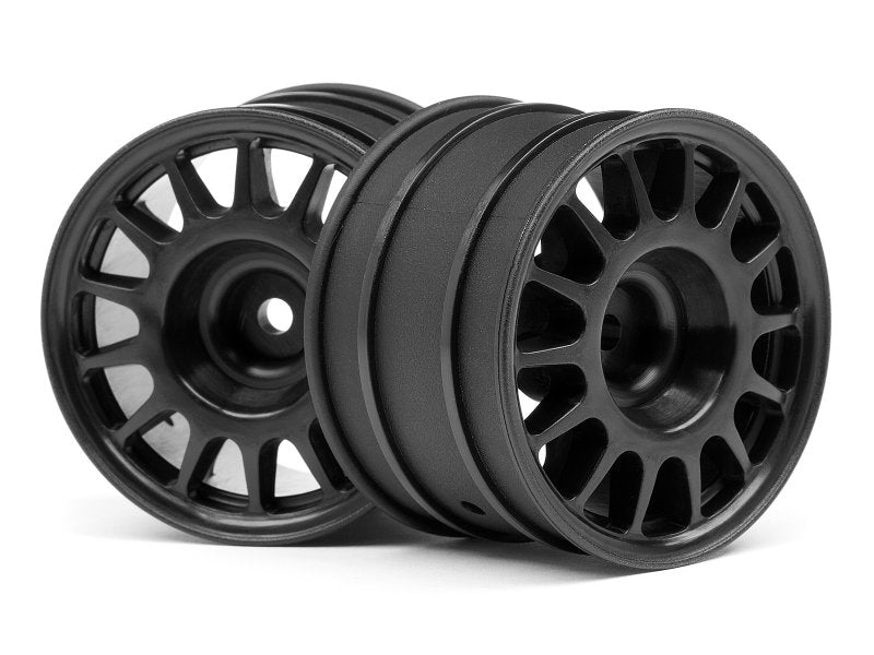 HPI Racing Rally Off-Road Wheel Black 48x33mm (2pcs) – WR8 Dirt Rally Wheels