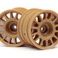 HPI Racing Rally Off-Road Wheel Bronze 48x33mm (2pcs) – WR8 Dirt Rally Wheels