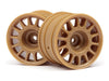HPI Racing Rally Off-Road Wheel Bronze 48x33mm (2pcs) – WR8 Dirt Rally Wheels