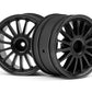 HPI Racing Tarmac Wheel Black 2.2 57x35mm (2pcs) – WR8 On-Road Rally Wheels