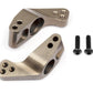 HPI Racing Hard Anodized Aluminum Rear Hub Carrier Set 0° – Optional Upgrade for Bullet/WR8