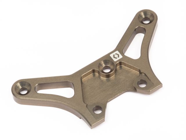 HPI Racing Hard Anodized Aluminum Front Upper Brace – Optional Upgrade for Bullet