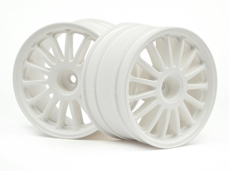 HPI Racing Tarmac Wheel White 2.2 57x35mm (2pcs) – WR8 On-Road Rally Wheels