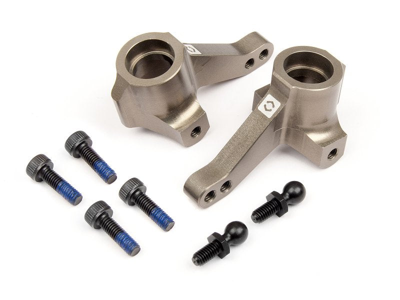HPI Racing Hard Anodized Aluminum Knuckle Set – Optional Upgrade for WR8 / Bullet MT/ST