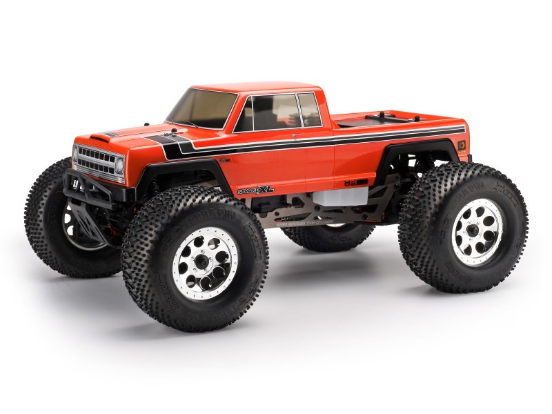 HPI Racing GTXL-1 Vintage Clear Truck Body Shell – Savage XL Custom-Paint Body