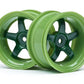 HPI Racing Work Meister S1 Wheel Green 26mm 6mm Offset (2pcs) – 1/10 Touring
