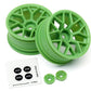 HPI Racing RTR Wheel Green 26mm 6mm Offset (2pcs) – 1/10 Scale Touring Performance Wheel