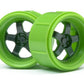 HPI Racing Work Meister S1 Wheel Set Green – Micro RS4 (4pcs)