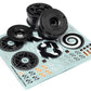 HPI Racing fifteen52 Turbomac Wheel Black 26mm (2pcs) – 1/10 Touring Car Wheels