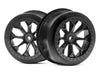 HPI Racing 8-Shot Jumpshot SC Wheels Black (2pcs)