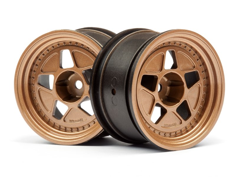 HPI Racing fifteen52 Tarmac R40 Wheel Bronze 52x31mm 10mm Offset (2pcs) – RS4 Sport 3 Hoonicorn