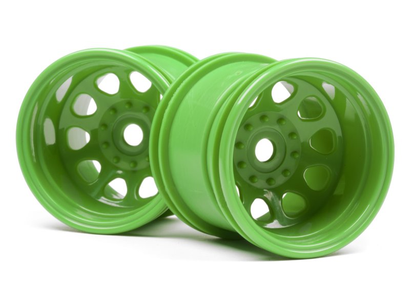 HPI Racing Classic King Wheel Green 2.2 inch (2pcs) for 1/10 Scale Trucks