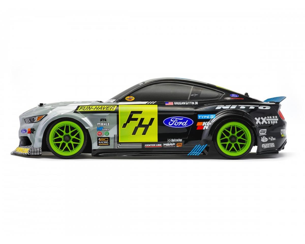 HPI Sport 3 Drift VGJR Fun Haver Ford Mustang V2 1/10 4WD Electric Drift Car RTR with 2.4GHz Radio 7.2V Battery and Charger
