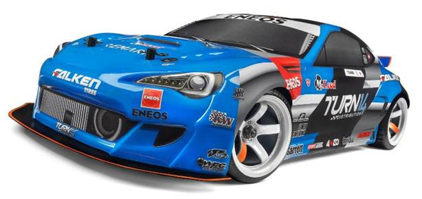 HPI Racing RS4 Sport 3 Dai Yoshihara Subaru BRZ 1/10 4WD Electric Drift Car RTR with 2.4GHz Radio 7.2V Battery and Charger