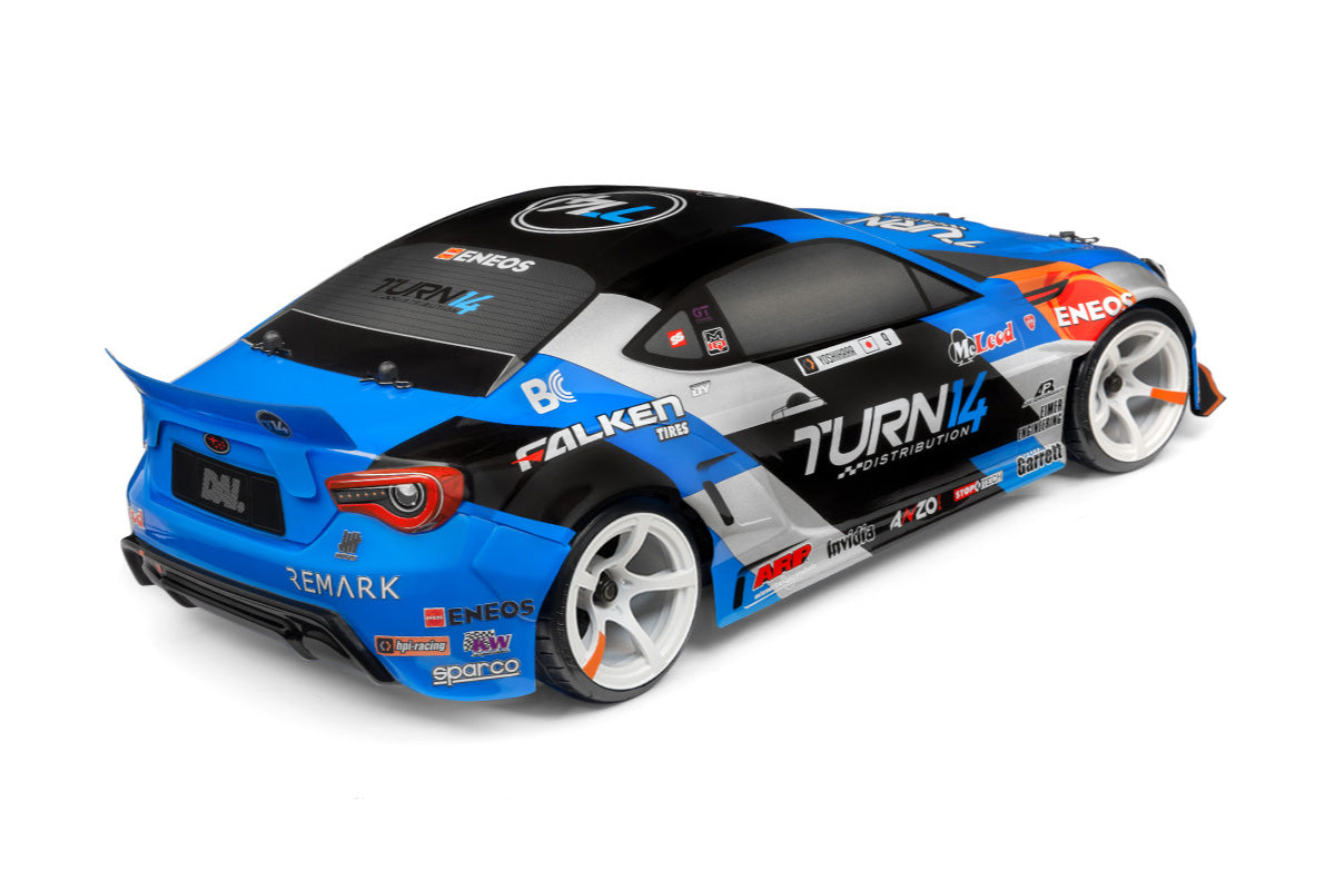 HPI Racing RS4 Sport 3 Dai Yoshihara Subaru BRZ 1/10 4WD Electric Drift Car RTR with 2.4GHz Radio 7.2V Battery and Charger