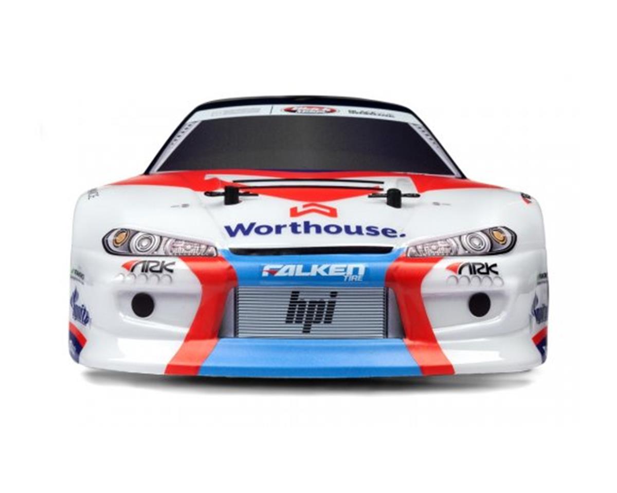 HPI Sport 3 James Deane Nissan S15 1/10 4WD Electric Drift Car RTR with 2.4GHz Radio 7.2V Battery and Charger