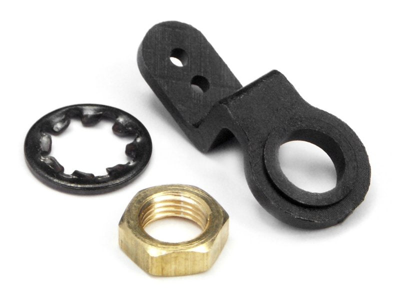 HPI Racing Throttle Arm and Nut Set Replacement Parts for HPI Nitro Engines