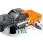 HPI Racing GT-6 Sportcab Pre-Painted Truck Body Grey/Orange for Savage X 4.6
