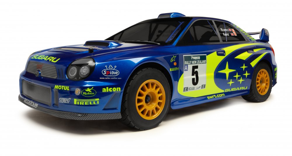 HPI Racing WR8 Nitro 3.0 2001 WRC Subaru Impreza 1/8 4WD Nitro Rally Car RTR