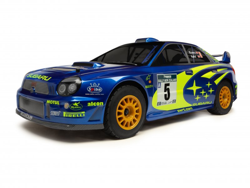 HPI Racing WR8 2001 WRC Subaru Impreza Pre-Painted Body Shell 300mm for WR8 1/8 Rally Platforms