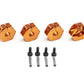 HPI Racing Aluminum Hex Hub Set Clamp-Tire 12mm for Sport 3