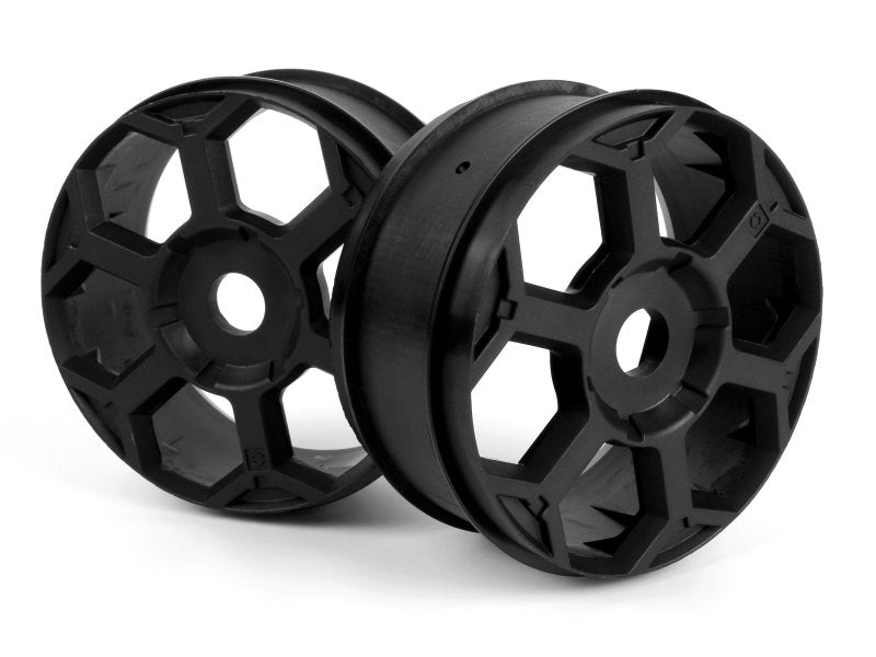 HPI Racing Hexcode 1/8 Buggy Wheels Black (2-Pack)