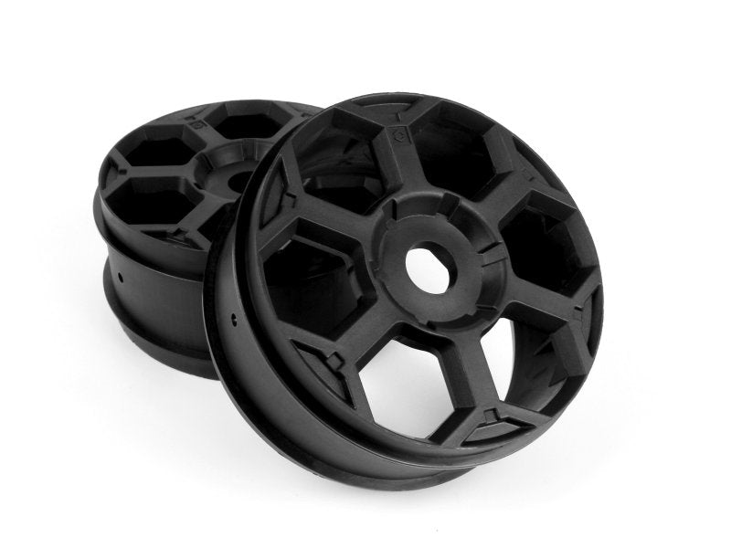 HPI Racing Hexcode 1/8 Buggy Wheels Black (2-Pack)