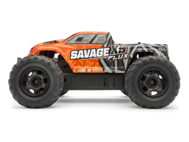 HPI Racing Savage GT-2XS Pre-Painted Truck Body — Orange / Grey