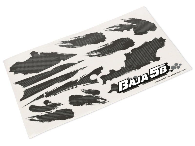HPI Racing Baja 5B-1F Buggy Clear Body with 2022 Decals