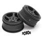 HPI Racing Vintage TA2 Wheels 26mm Black 0mm Offset (2pcs) for 1/10 Scale Touring Cars