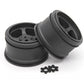 HPI Racing Vintage TA2 Wheels 31mm Black 6mm Offset (2pcs) for 1/10 Scale Touring Cars