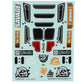 HPI Racing GTXL-6 King Cab Clear Truck Body for Savage XL