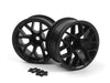 HPI Racing Sport 3 RTR 26mm Black Wheels 9mm Offset (Pair)