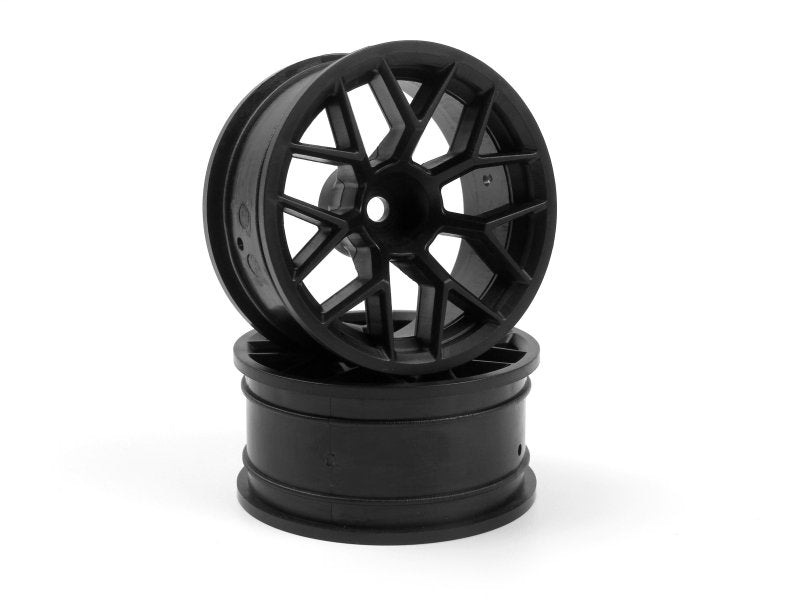 HPI Racing Sport 3 RTR 26mm Black Wheels 9mm Offset (Pair)