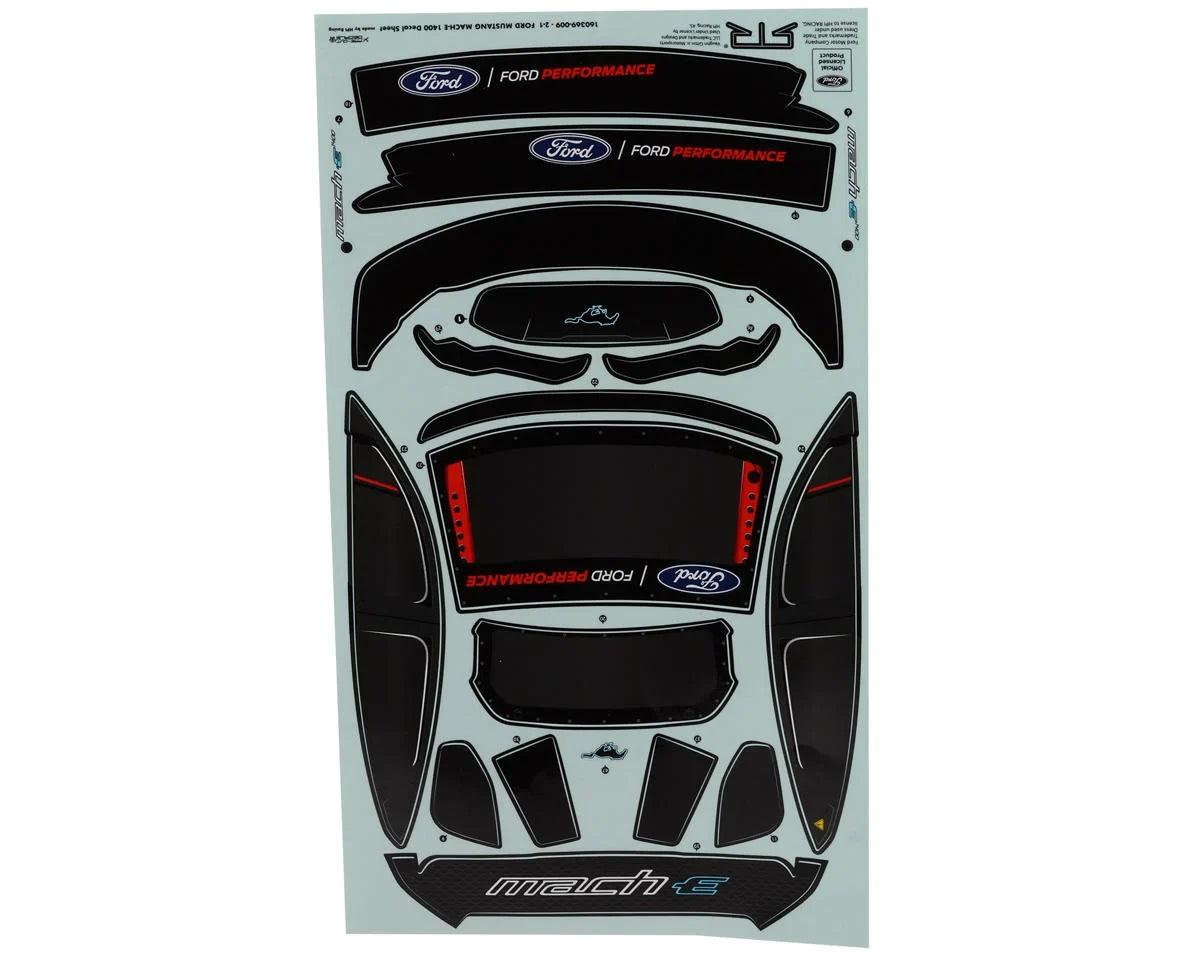 HPI Racing Ford Mustang Mach-E 1400 Clear Body — 200mm