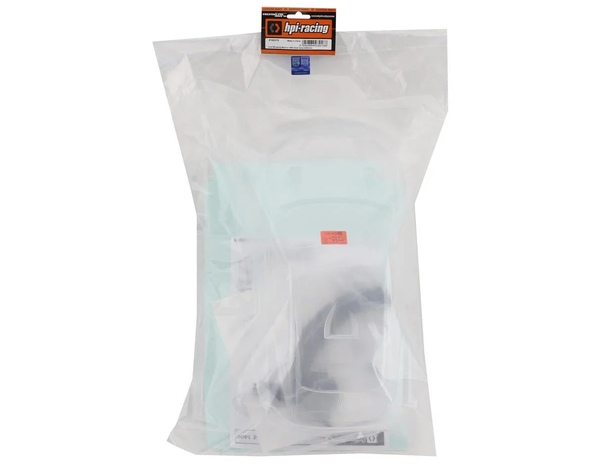 HPI Racing Ford Mustang Mach-E 1400 Clear Body — 200mm